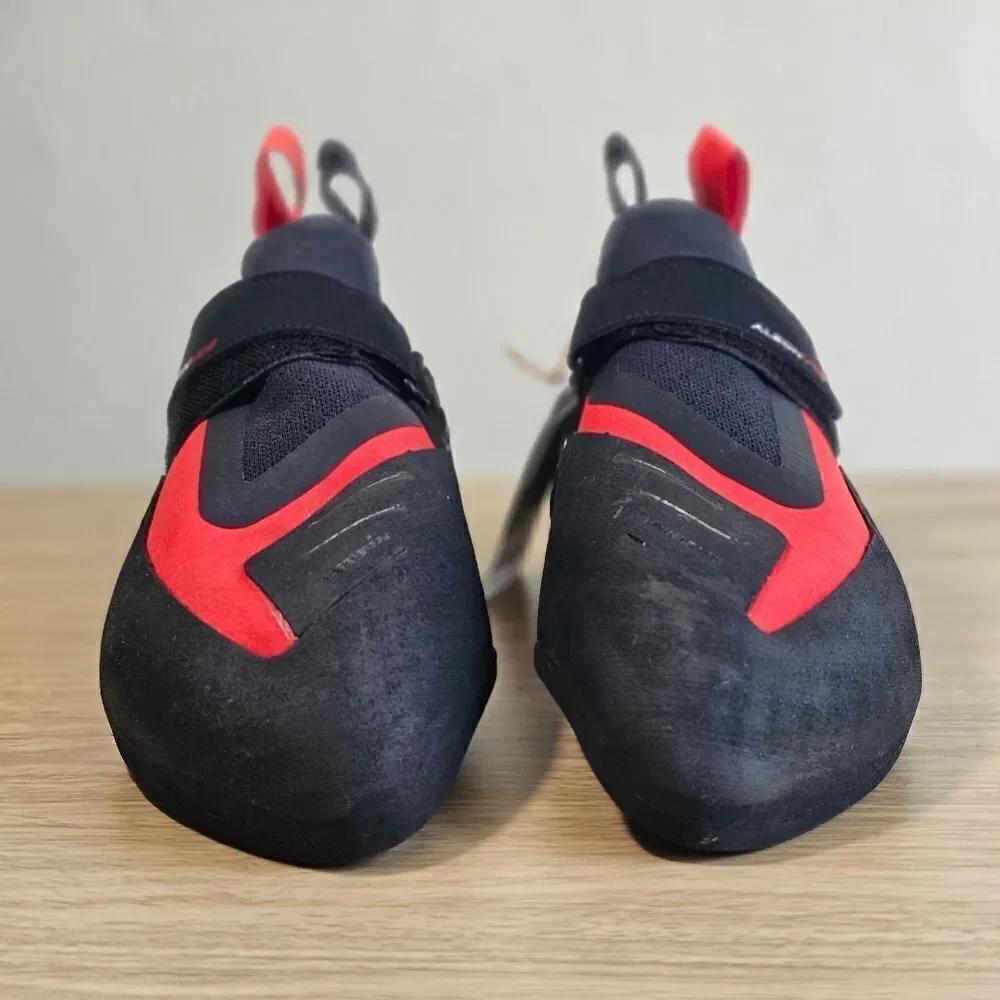 Adidas Five Ten Aleon Climbing Shoes Men's 11 Black Red Stealth C4 BC0861 510